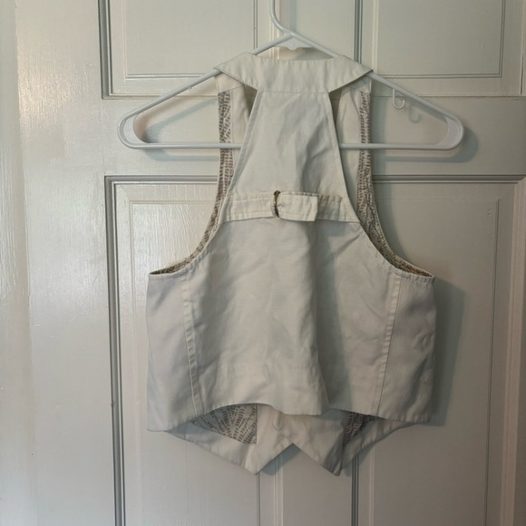 Anthropologie Leifsdottir Ivory Vest - Picture 8 of 8